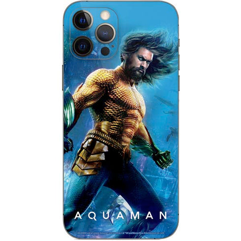DC Comics Aquaman Movie Arthur Curry Poster iPhone 12 Pro Skin
