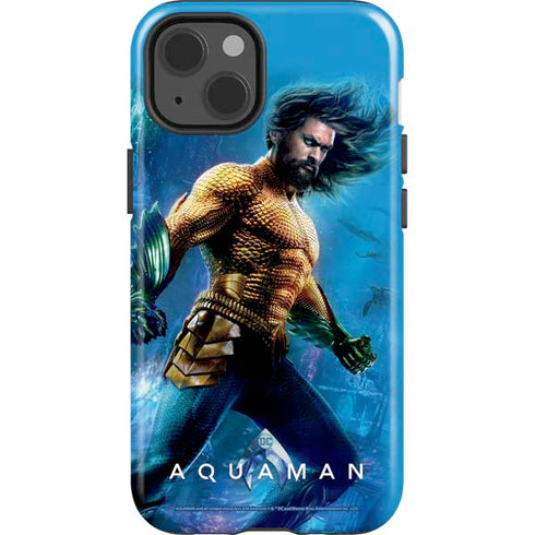 DC Comics Aquaman Movie Arthur Curry Poster iPhone 13 Impact Case