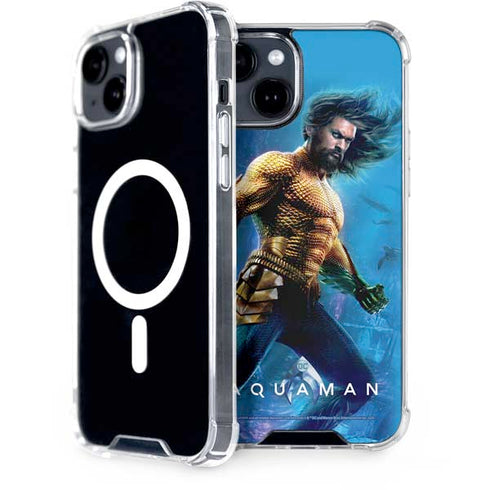 DC Comics Aquaman Movie Arthur Curry Poster iPhone 13 MagSafe Case