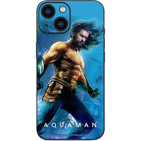 DC Comics Aquaman Movie Arthur Curry Poster iPhone 13 Mini Skin