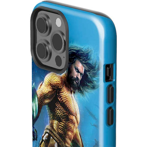 DC Comics Aquaman Movie Arthur Curry Poster iPhone 13 Pro Max Impact Case