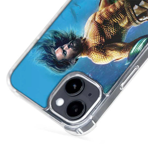 DC Comics Aquaman Movie Arthur Curry Poster iPhone 15 Plus MagSafe Case