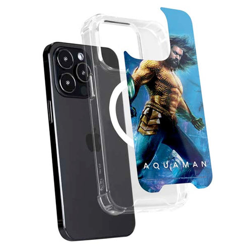 DC Comics Aquaman Movie Arthur Curry Poster iPhone 15 Pro Max MagSafe Case