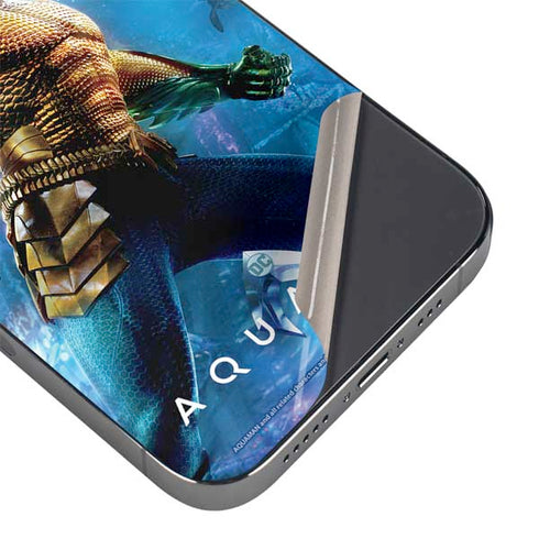 DC Comics Aquaman Movie Arthur Curry Poster iPhone 14 Pro Max Skin