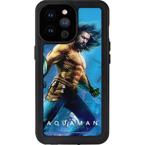 DC Comics Aquaman Movie Arthur Curry Poster iPhone 14 Pro Max Waterproof Case