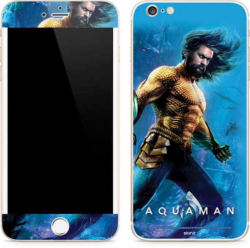 DC Comics Aquaman Movie Arthur Curry Poster iPhone 6/6s Plus Skin