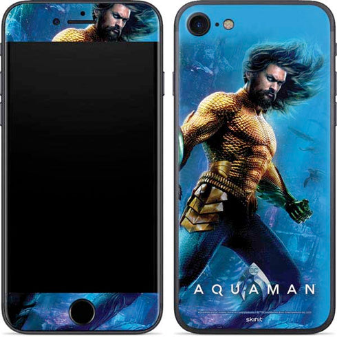 DC Comics Aquaman Movie Arthur Curry Poster iPhone 7 Skin