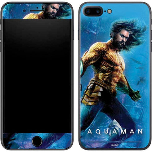 DC Comics Aquaman Movie Arthur Curry Poster iPhone 8 Plus Skin