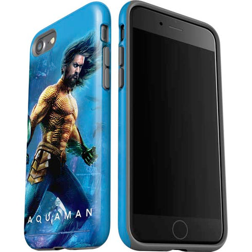 DC Comics Aquaman Movie Arthur Curry Poster iPhone SE (2nd & 3rd Gen) Pro Case