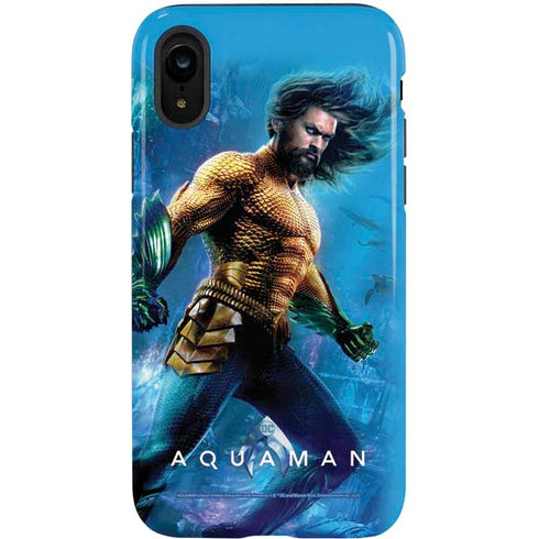 DC Comics Aquaman Movie Arthur Curry Poster iPhone XR Pro Case