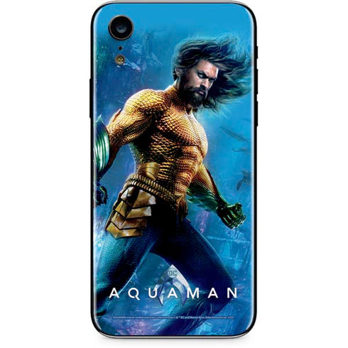 DC Comics Aquaman Movie Arthur Curry Poster iPhone XR Skin