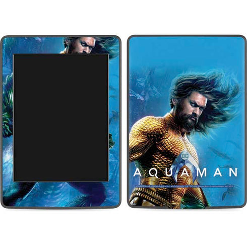 DC Comics Aquaman Movie Arthur Curry Poster Amazon Kindle Skin