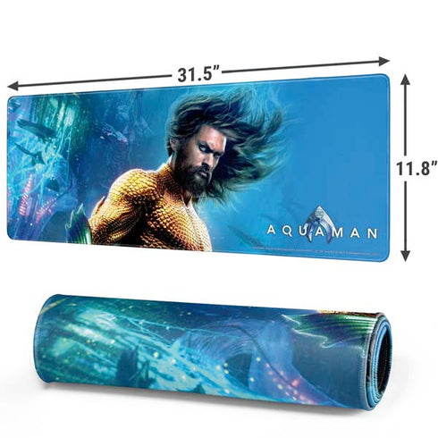 DC Comics Aquaman Movie Arthur Curry Poster Gaming Mouse Pad