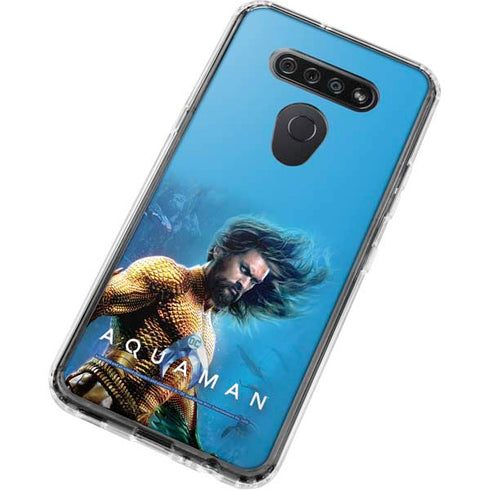 DC Comics Aquaman Movie Arthur Curry Poster LG K51/Q51 Clear Case