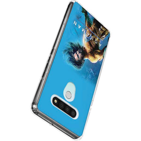 DC Comics Aquaman Movie Arthur Curry Poster LG Stylo 6 Clear Case