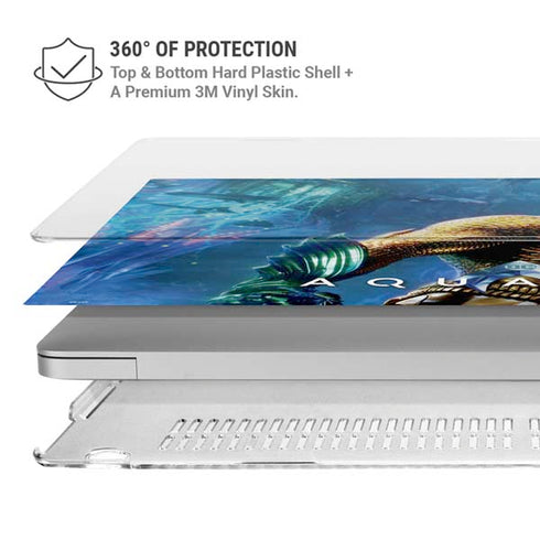 DC Comics Aquaman Movie Arthur Curry Poster MacBook Air 15in (2023-2025) Case plus Skin