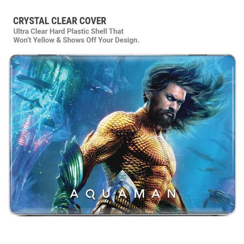 DC Comics Aquaman Movie Arthur Curry Poster MacBook Pro 16in (2021-25) Case plus Skin