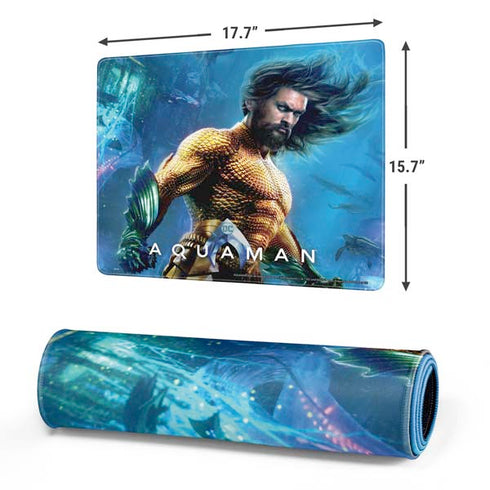DC Comics Aquaman Movie Arthur Curry Poster Gaming Mouse Pad