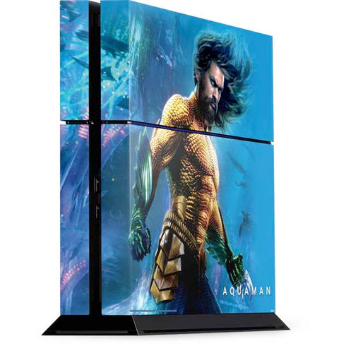 DC Comics Aquaman Movie Arthur Curry Poster PS4 Console Skin