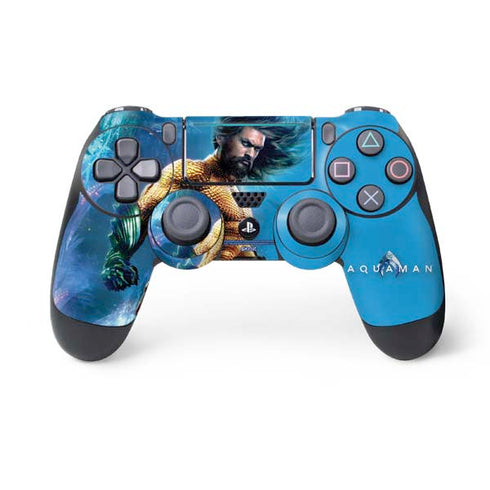 DC Comics Aquaman Movie Arthur Curry Poster PS4 Pro/Slim Controller Skin