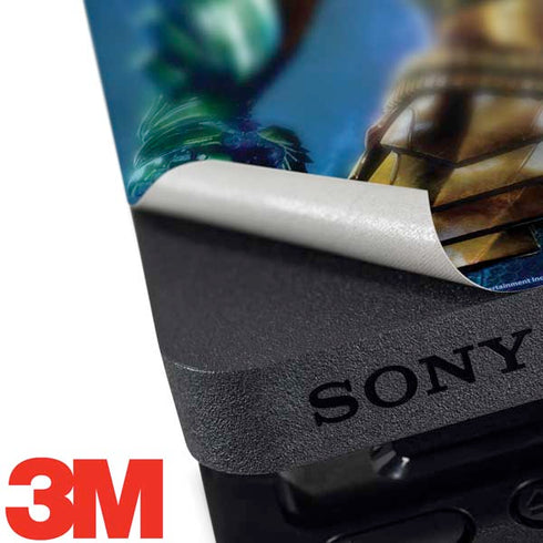 DC Comics Aquaman Movie Arthur Curry Poster PS4 Slim Bundle Skin