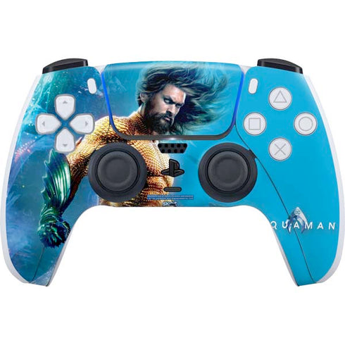 DC Comics Aquaman Movie Arthur Curry Poster PS5 Controller Skin