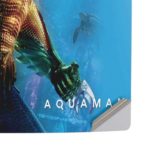 DC Comics Aquaman Movie Arthur Curry Poster PS5 Slim Disk Console Skin