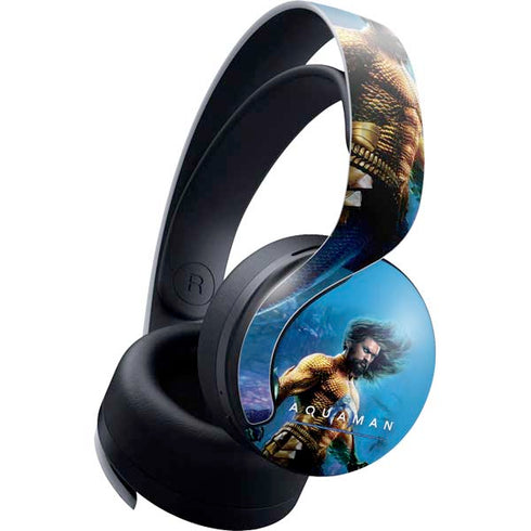 DC Comics Aquaman Movie Arthur Curry Poster PULSE 3D Wireless Headset for PS5 Skin