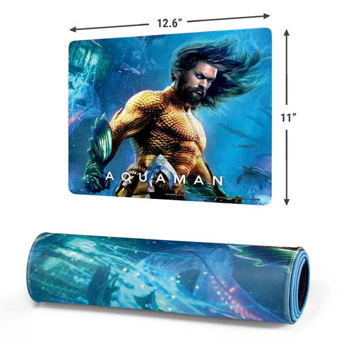 DC Comics Aquaman Movie Arthur Curry Poster Gaming Mouse Pad