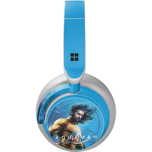 DC Comics Aquaman Movie Arthur Curry Poster Surface Headphones Skin