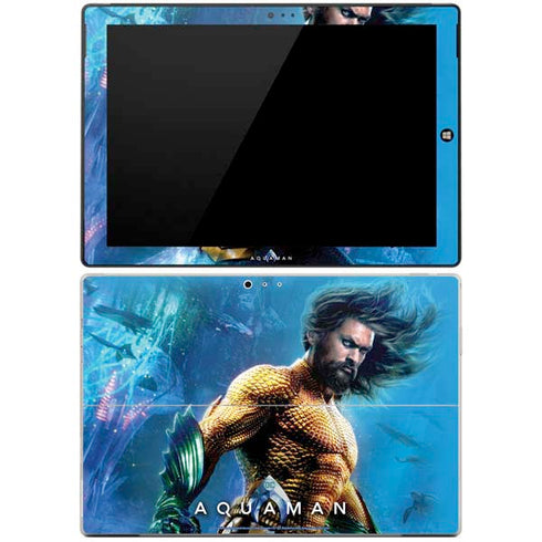 DC Comics Aquaman Movie Arthur Curry Poster Surface Pro 3 Skin