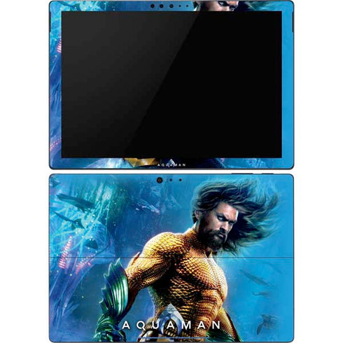 DC Comics Aquaman Movie Arthur Curry Poster Surface Pro 6 Skin