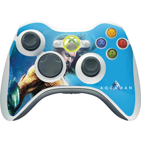 DC Comics Aquaman Movie Arthur Curry Poster Xbox 360 Wireless Controller Skin