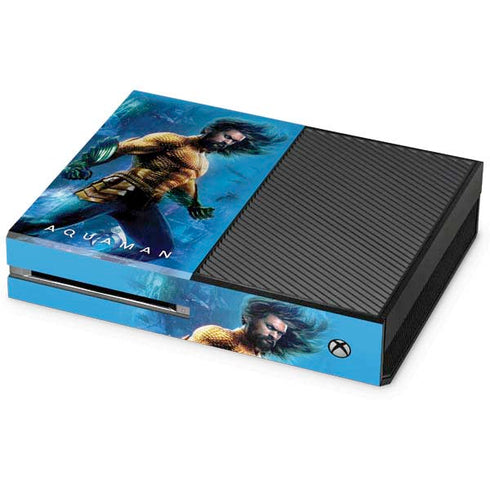DC Comics Aquaman Movie Arthur Curry Poster Xbox One Console Skin