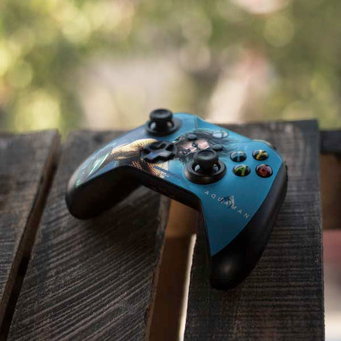 DC Comics Aquaman Movie Arthur Curry Poster Xbox One S Controller Skin