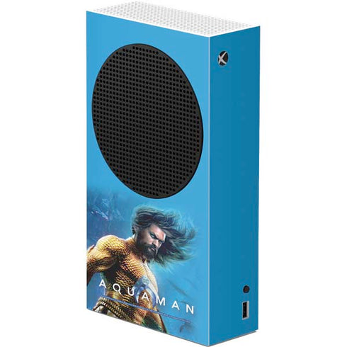 DC Comics Aquaman Movie Arthur Curry Poster Xbox Series S Console Skin