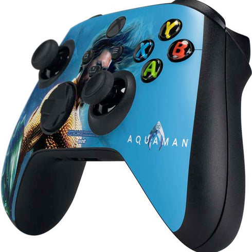 DC Comics Aquaman Movie Arthur Curry Poster Xbox Series X Controller Skin