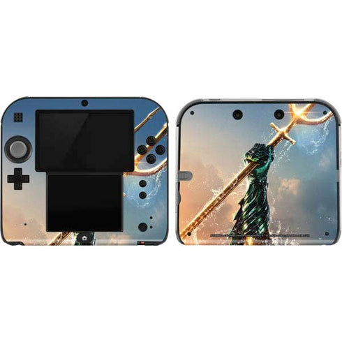 DC Comics Aquaman Movie Poster Trident Nintendo 2DS Skin