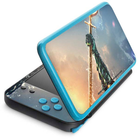 DC Comics Aquaman Movie Poster Trident Nintendo 2DS XL (2017) Skin