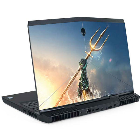 DC Comics Aquaman Movie Poster Trident Dell Alienware Skin