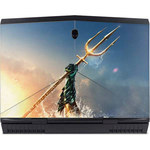 DC Comics Aquaman Movie Poster Trident Dell Alienware Skin
