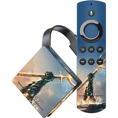 DC Comics Aquaman Movie Poster Trident Amazon Fire TV Skin