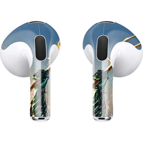 DC Comics Aquaman Movie Poster Trident Apple AirPods (3rd Gen 2021) Skin