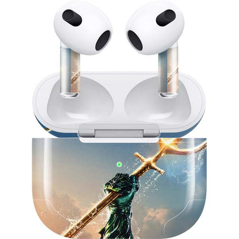 DC Comics Aquaman Movie Poster Trident Apple AirPods (3rd Gen 2021) Skin