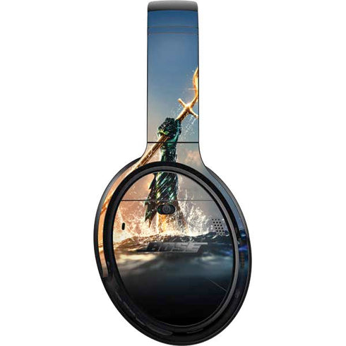 DC Comics Aquaman Movie Poster Trident Bose QuietComfort 35 II Headphones Skin