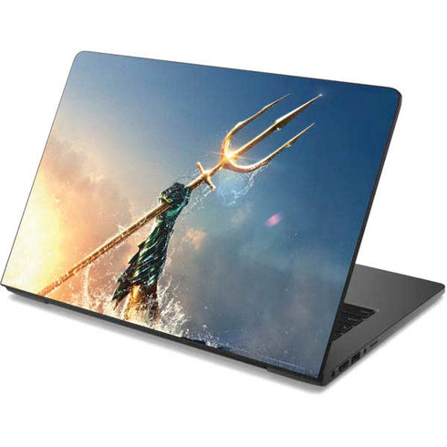DC Comics Aquaman Movie Poster Trident Dell Chromebook Skin