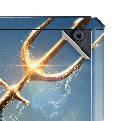 DC Comics Aquaman Movie Poster Trident Cooler Master MasterBox Q300L Mini Tower Skin