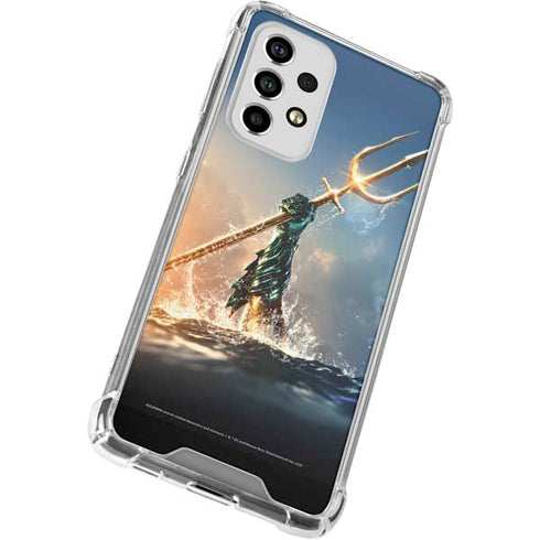 DC Comics Aquaman Movie Poster Trident Galaxy A53 5G Clear Case