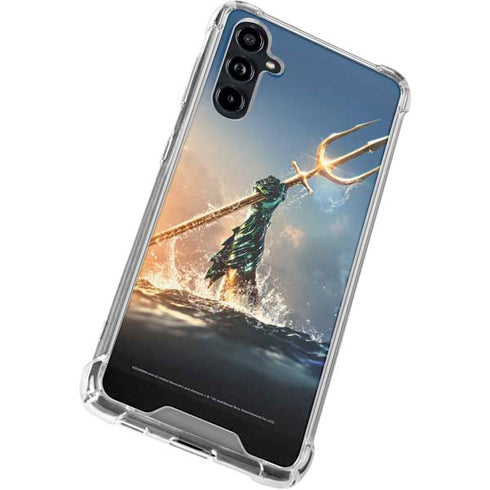 DC Comics Aquaman Movie Poster Trident Galaxy A54 5G Clear Case