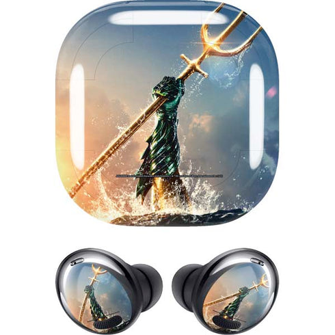 DC Comics Aquaman Movie Poster Trident Galaxy Buds Pro Skin